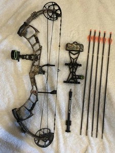 PSE Bow Madness Epix RH - Black Gold Sight, Trophy Taker Rest, RIP TKO Arrows - Picture 1 of 15