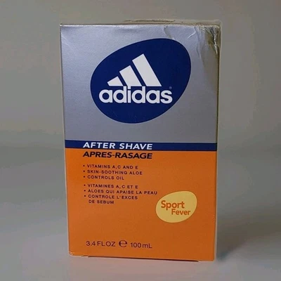 Adidas After Shave, Sport Fever, 3.4 Fl Oz, ***Rare Find, Coty, Adidas, Splash - Image 1 of 4