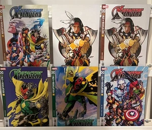 SET OF 6 X-VENGERS VILLALOBOS 1:50/ LAND 1:25/ A-D VARIANTS MARVEL 2025 NM - Picture 1 of 1
