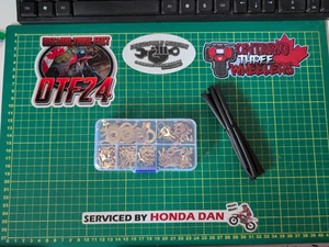 Copper Plated Ring Connector Assorted 150pc M3-M10 Kit With Shrink Tube - Bild 1 von 13