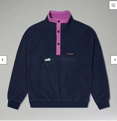 Berghaus Mens Polarplus Warm Fleece Top - Dark Blue, RRP £85, New With Tags. n22 - Image 1 of 4