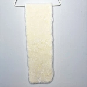 Handarbeit Julesveils Creme Kunstfell Stola Schal Braut Halstuch Achselzucken Schal - Bild 1 von 8