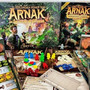Lost Ruins of Arnak: Cooperative Strategy Board Game - Family Adventure - Picture 1 of 11