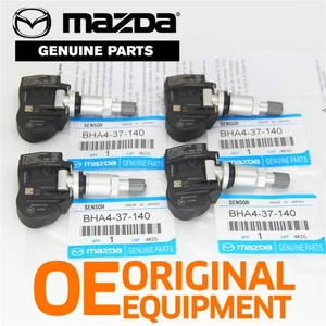 Set of 4 BHA437140 TIRE PRESSURE SENSOR TPMS for Mazda 2 3 5 6 CX7 CX9 RX8 Miata - Picture 1 of 12