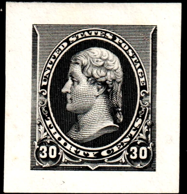 EAS_STAMPS US SCOTT #228p2 MNH GRADE 95 FROM ROOSEVELT ALBUM SCV $400.00 W/CERT - Image 1 of 2