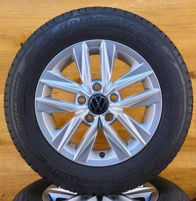 4x Original VW Caddy Typ 2K Winterräder 15 Zoll Winterreifen 2K5601025J - Bild 1 von 4