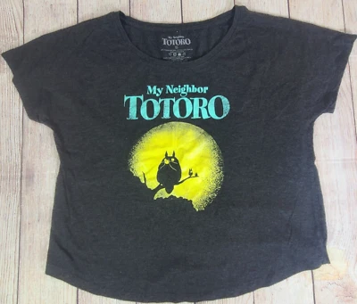 Her Universe My Neighbor Totoro T-shirt Tee Women's XL Heather Charcoal Gray - Image 1 of 4