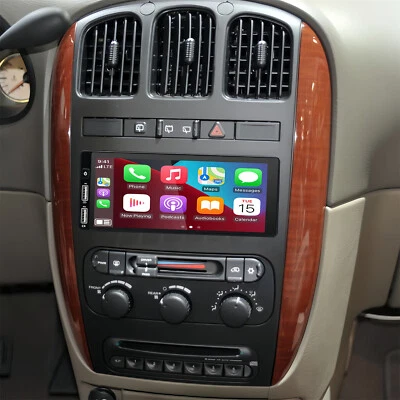Apple CarPlay For Chrysler Town & Country 1990-2000 Car GPS Navi Stereo Radio BT - Image 1 of 4