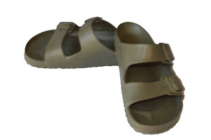 BIRKENSTOCK Arizona Essentials Men's Sandals SZ US 11/ EU44 Olive Green EVA Foam