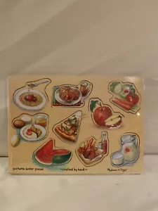 Melissa & Doug Holz Essen Kinderpuzzle - Bild 1 von 3