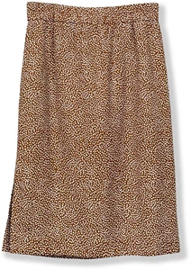 J. Crew Skirt & Blouse / Top - Womens Size Medium Rust / White - #46360-A7 - Picture 1 of 2
