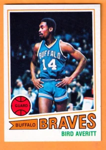 Bird Averitt Buffalo Braves 1977-78 Topps #8 Hopkinsville Kentucky - Bild 1 von 2
