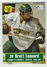 2008-09 Vermont Catamounts Brett Leonard