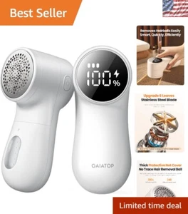 Compact Rechargeable Fabric Shaver - Powerful Lint & Bobble Remover, 2.4" x 5.8" - Picture 1 of 9