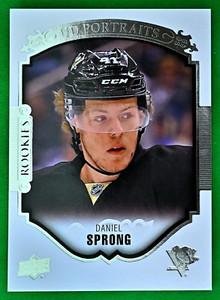 2015-16 Upper Deck - UD Portraits Gold Foil #P-86 Daniel Sprong (RC)