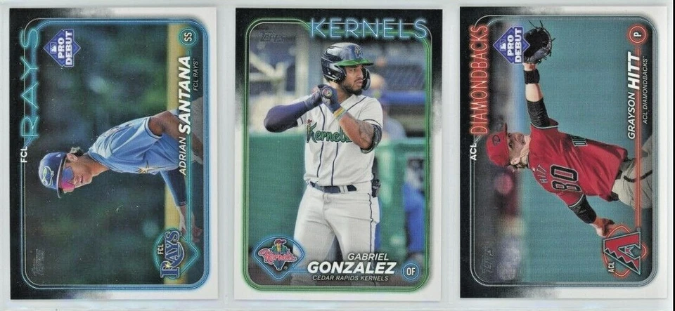 2024 Topps Pro Debut Base Paper MILB #1-200 PD You Choose Pick Finish Set - Image 1 of 1