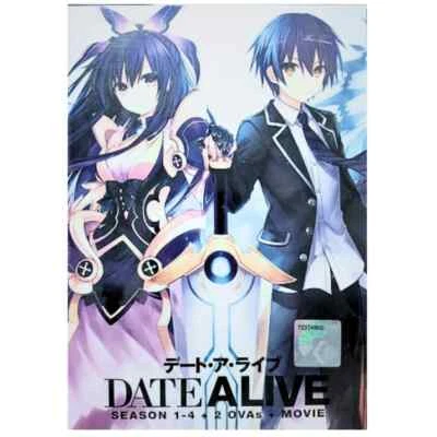 Anime DVD DATE A LIVE Season 1-4 (Vol.1-46 End)+2 OVA+Movie English Dubbed - Image 1 of 4