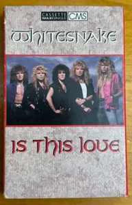 WHITESNAKE - IS THIS LOVE (Cassette Single, 1987, Geffen) 20754-4 - Picture 1 of 3