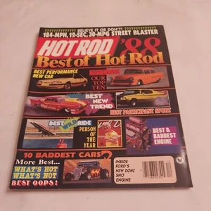 1988 December, HOT ROD Magazine, Best Of Hot Rod 88/Best Car Our Top 10 (CP89) - Picture 1 of 3