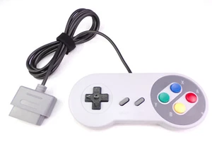 New Super Nintendo Replacement Controller For SNES & SFC Console 5ft SNS-005 - Picture 1 of 9
