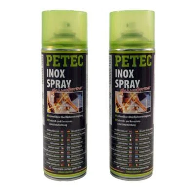 2x 70360 Petec INOX-Spray Schweißprimer Versiegelung Korrosionsschutz 1000ml - Bild 1 von 4