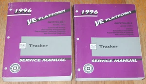 1996 Tracker JE Platform Service Manual Book 1 & 2 GMT/96-JE-1 GMT/96-JE-2 - Picture 1 of 16