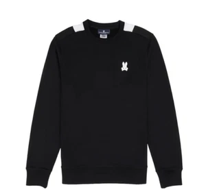PSYCHO BUNNY SWEATER BLACK PSYCHO BUNNY KIDS B0S259W1FT BLK - Picture 1 of 1