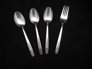 Stanley Roberts Acero Inoxidable Danesmore 3 Cuchara de Mesa 1 Tenedor de Ensalada Japón - Imagen 1 de 4