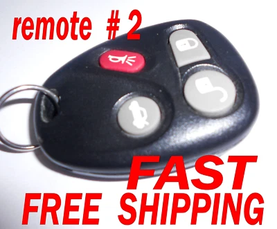 OEM 2001-2003 OLDSMOBILE AURORA KEYLESS REMOTE ENTRY FOB #2 KOBLEAR1XT 25695955 - Image 1 of 4