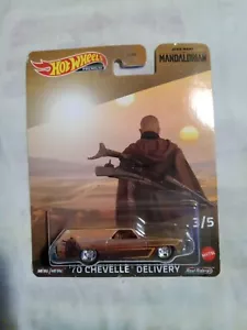 Hot Wheels '70 Chevelle Delivery Pop Culture Mandalorian Premium HKD04 2023 - Picture 1 of 3