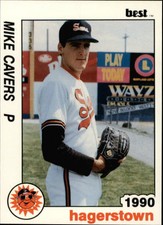 1990 Hagerstown Suns Best #25 Mike Cavers