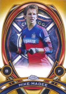 2014 Topps Chrome Major League Soccer 'In Form' Gold Parallel /50 Insert Cards