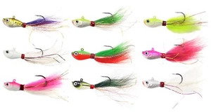 Plantillas Jigging World 1 oz Premium Bucktail envío gratuito dentro de EE. UU. - Imagen 1 de 10