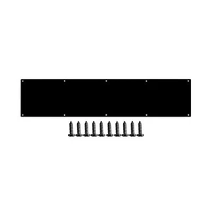 Door Metal Kick Plate 6x28 inches Aluminum Decorative Plates Protector for 30... - Picture 1 of 5