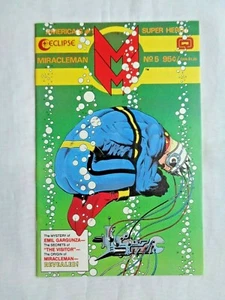 Miracleman No. 5 de enero de 1986 Eclipse Comics primera impresión de Alan Moore casi nuevo (9,4) - Imagen 1 de 10
