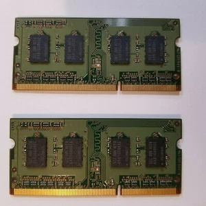 2GB 2 X 1 GB Samsung PC3-8500 (DDR3-1066) SO-DIMM 1066 MHz PC3-8500 DDR3 Memory - Picture 1 of 2