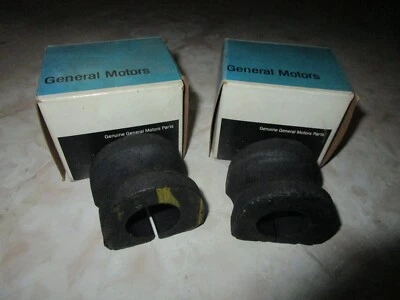 2 aisladores de eje estabilizador delantero NOS 1984 1985 1986 Buick Skyhawk 14085148 Foto 1 de 3
