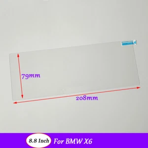 8.8 inch Car GPS Navigation Screen HD Glass Protective Film For BMW X6 - Picture 1 of 5
