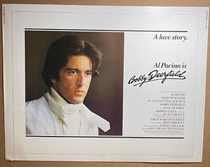 Al Pacino Is Bobby Deerfield Authentic Original Half Sheet Movie 1977 - Bild 1 von 4