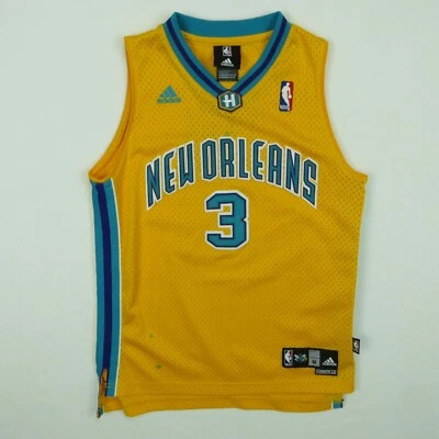 Camiseta New Orleans Hornets Chris Paul Auténtica Juvenil Mediana Foto 1 de 4