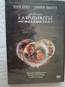 Labyrinth (DVD, 1986) Factory Sealed --FREE SHIPPING - Picture 1 of 2