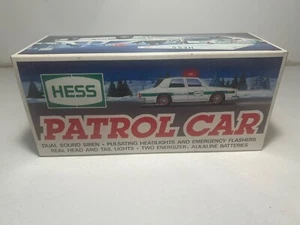 Collectible Hess 1993 Toy Patrol Car Sound and Lights Truck Security Police - Picture 1 of 16
