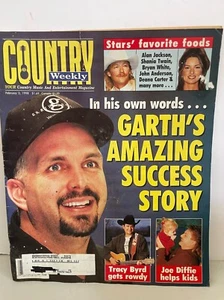 Vintage 1998 February 3 Garth Brooks Cover Country Weekly Magazine Tracy Byrd - Picture 1 of 1