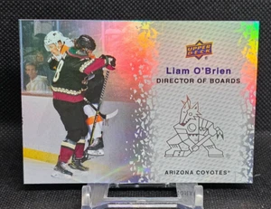 2023-24 Upper Deck Series 2 Hockey Director Of Boards Liam O'Brien #DB-7 Coyotes - Picture 1 of 2
