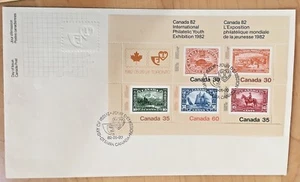 Kanada 1982 INTERNATIONALE PHILATELISTISCHE JUGENDAUSSTELLUNG UMSCHLAG - Bild 1 von 5