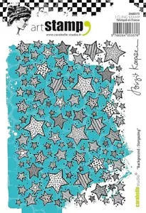 Estampillas adhesivas Birgit Koopsen de puntos estelares a rayas de Carabelle Studio observación de estrellas - Imagen 1 de 1