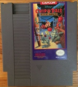 CARTRIDGE ONLY Disney's Chip 'N Dale Rescue Rangers Nintendo NES 
