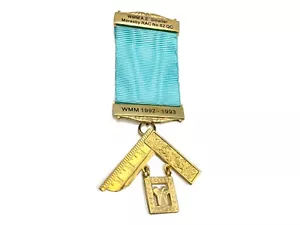 High Quality Craft Past Masters Breast Jewel personalised with Lodge name Year - Picture 1 of 3