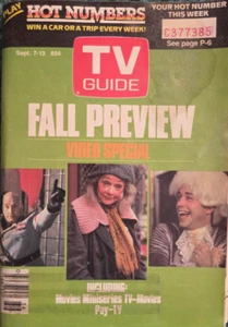 1985 TV Guide Fall Preview Lucille Ball Stone Pillow TV Movies Miniseries - Picture 1 of 1