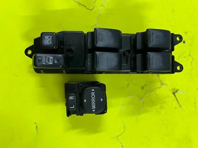 Toyota Prius 2008 interruptor de control de ventana eléctrica principal delantero izquierdo OEM Foto 1 de 4